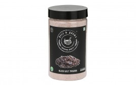 Salz & Aroma Black Salt Powder   Plastic Jar  800 grams